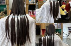 高校生ヘアドネーションのお客様