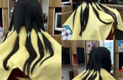 小学4年生のS様　ヘアドネーション