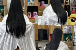 ３年間伸ばしてヘアドネーションでご来店