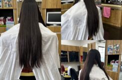 高校の卒業式も終わり、へアドネーションをしてくれたK様