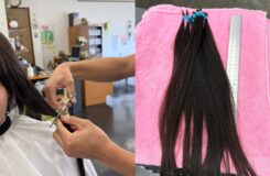 ベトナム人のお客様ヘアドネーション